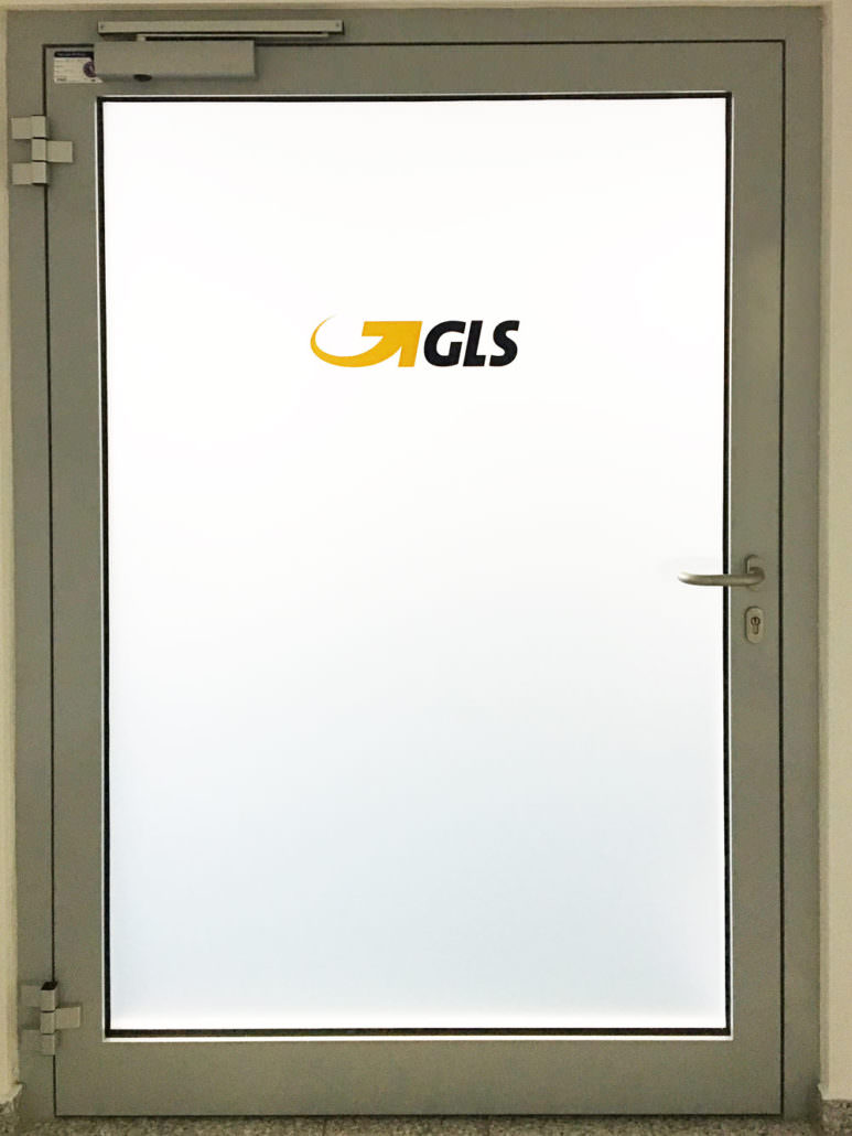 GLS Türfolierung außen